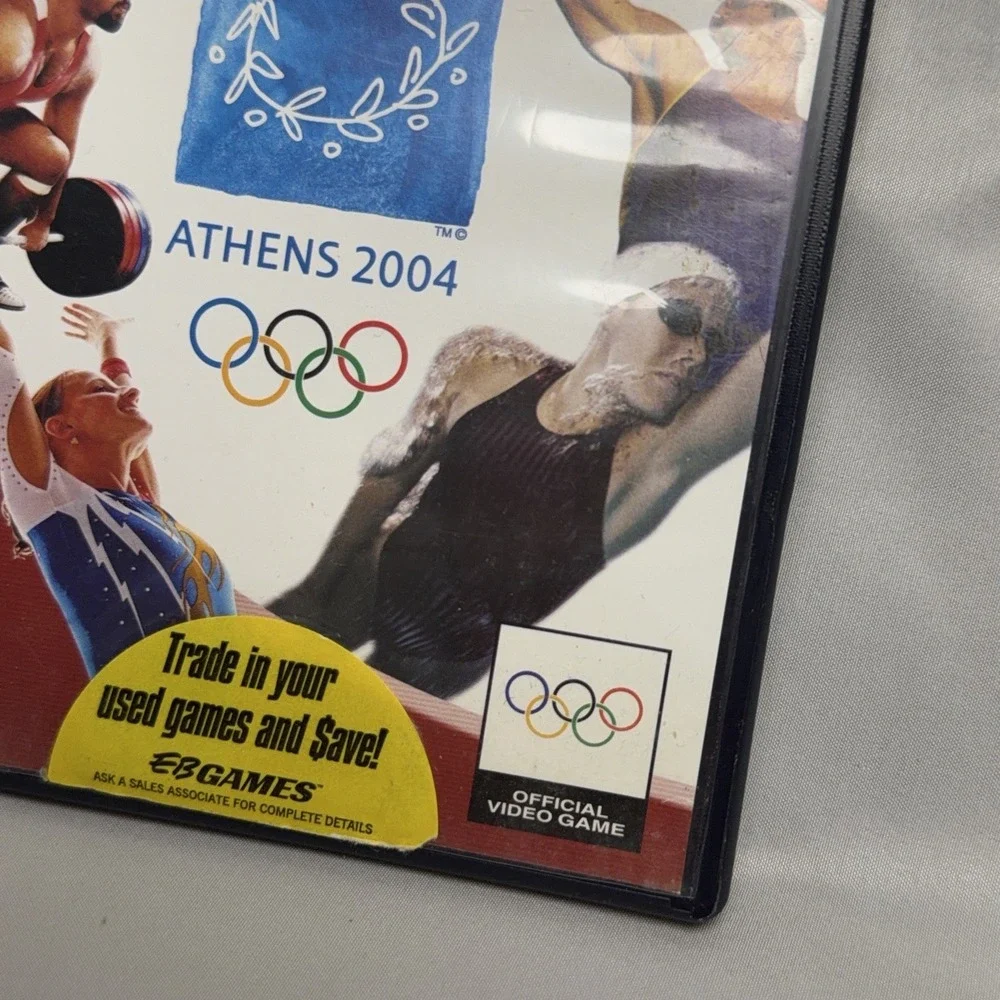 Athens 2004 Official Video Game Olympic Games Sony PlayStation 2 PS2 CIB